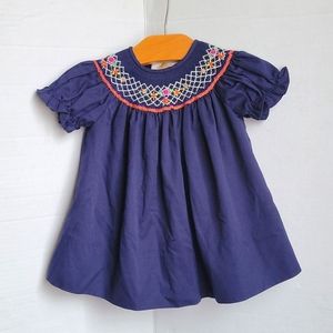 Rosalina smocked dress